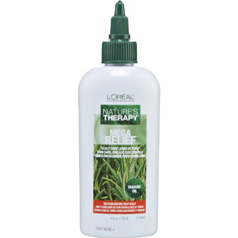 L'Oreal Natures Therapy Scalp Relief Leave-In Treatment - 4 0z.