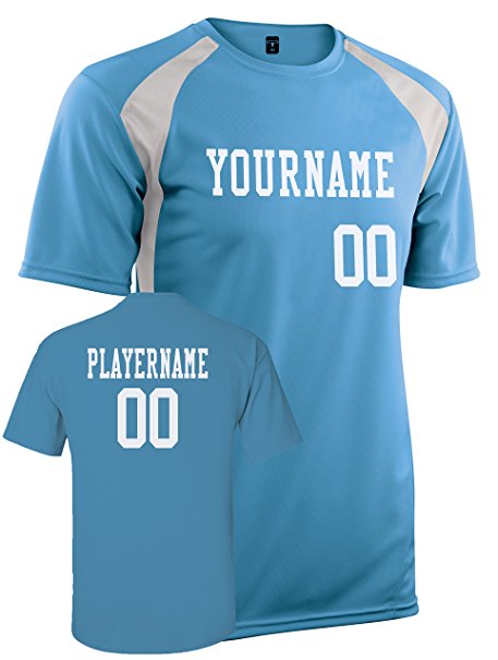 Adult Custom Jersey, Personalize with YOUR Names, Numbers and Colors