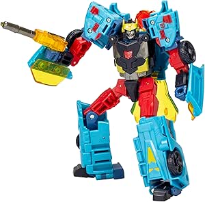 Transformers Legacy United Deluxe Class Cybertron Universe Hot Shot, 5.5-inch Converting Action Figure, 8