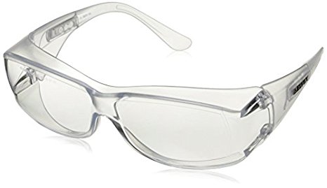 Elvex SG-57C Ovr-Specs III Safety Glasses, One Size, Clear