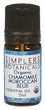 Simplers Botanicals - Organic Essential Oil Chamomile Moroccan Blue - 0.07 fl. oz.