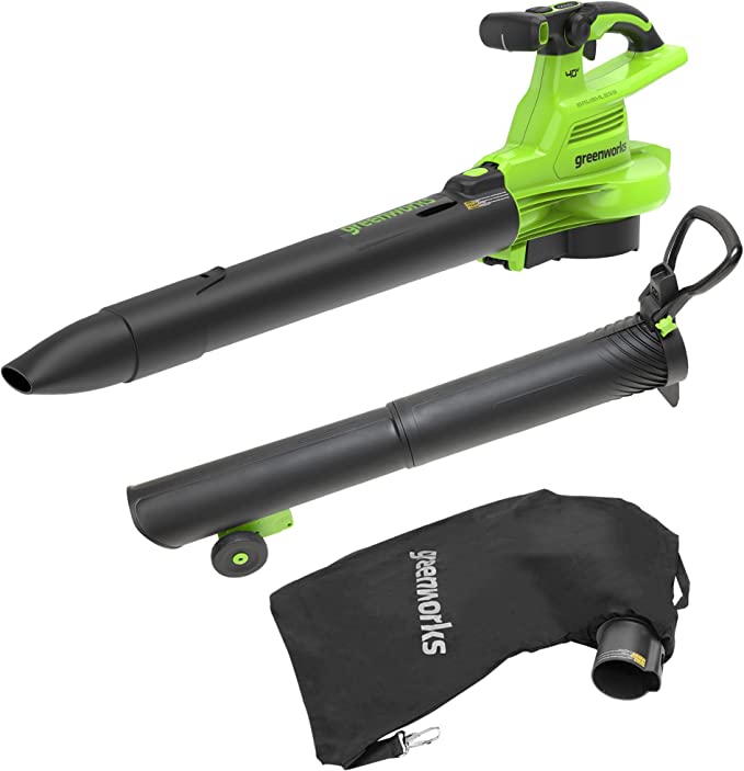 Greenworks 40V Brushless Blower / Vacuum (505CFM / 230MPH), Tool Only