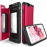 iPhone 6 Plus Case Verus Kickstand Card Slot Case iPhone 6 55 Case VeilDarling Pink Dual Layer Protective Mirrored Card Case - Verizon ATampT Sprint T-Mobile International and Unlocked - Case for Apple iPhone 6 Plus 55 Inch Late 2014 Model