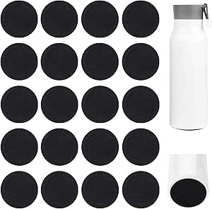 20 Pack Rubber Bottoms for Sublimation Tumblers, Protective Non Slip Silicone Bottoms Tumbler Bumpers, Silicone Coasters Tumbler Rubber Bottom for Skinny Tumblers Water Bottles 12oz/15oz/20oz/30oz