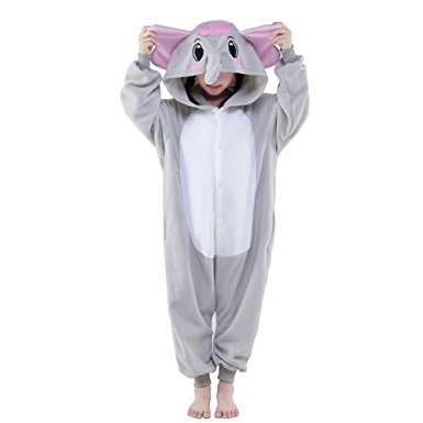 SWEETXIN Unisex Fleece Children Pyjamas Animals Sleepwear Costumes