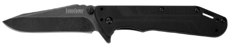 Kershaw 3880BW Thermite Folding Knife with Blackwash SpeedSafe