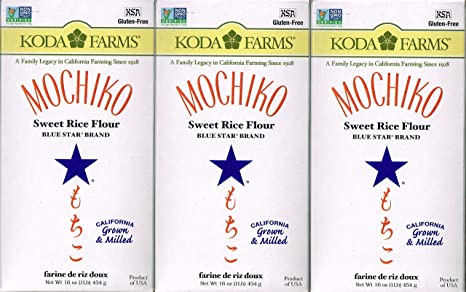 Mochiko (Sweet Rice Flour) - 16oz (Pack of 3)