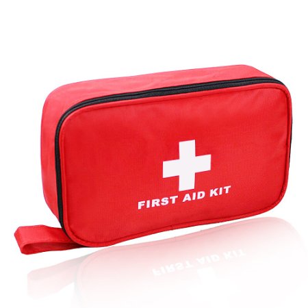 First Aid Kit, Marsway® Portable Emergency Survival Bag for Car, Home, Travel, Office, School, Camping, Hunting and Sports