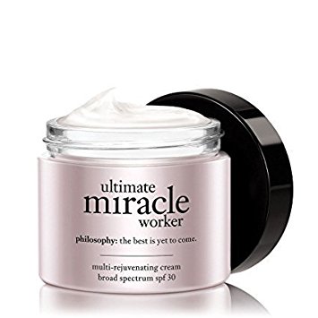 Philosophy Ultimate Miracle Worker Multi-Rejuvenating Cream for Women, Broad Spectrum SPF 30, 0.5 Ounce