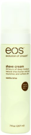 EOS Ultra Moisturizing Shave Cream Vanilla Bliss 7-Ounce Bottle Pack of 3