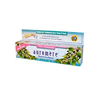 Auromere Cardamom Ayurvedic Non Foaming Toothpaste, 4.16 Ounce -- 12 per case.