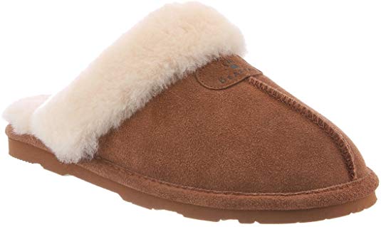 Bearpaw Women's Loki Hickory Low Top Sheepskin Slipper - 8M