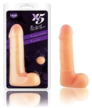 Brand New Blush X5 7in Dildo "Item Type: Realistic" (Sold Per Each)