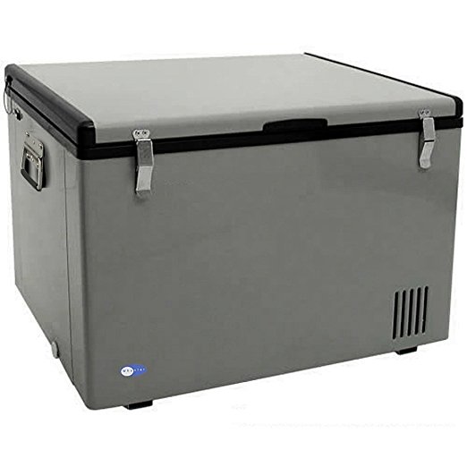Whynter FM-85G 85-Quart Portable Refrigerator/Freezer, Platinum