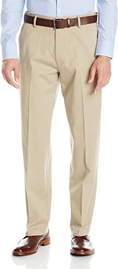 Dockers Men's Comfort Khaki Stretch Relaxed-fit Flat-Front Pant