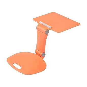 ECR4Kids The Surf Folding Portable Lap Desk, Flexible Seating, Orange