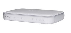 Netgear DG834, Wired Router with 4-port 10/100 Mbps Switch