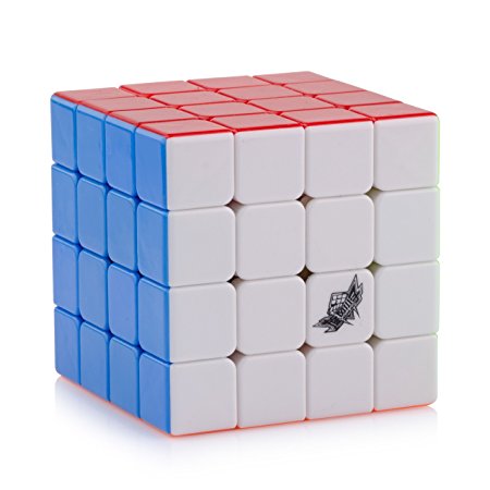 D-FantiX Cyclone Boys Speed Cube 4x4 Stickerless Enhanced Version Smooth Magic Cube Puzzles (60mm)