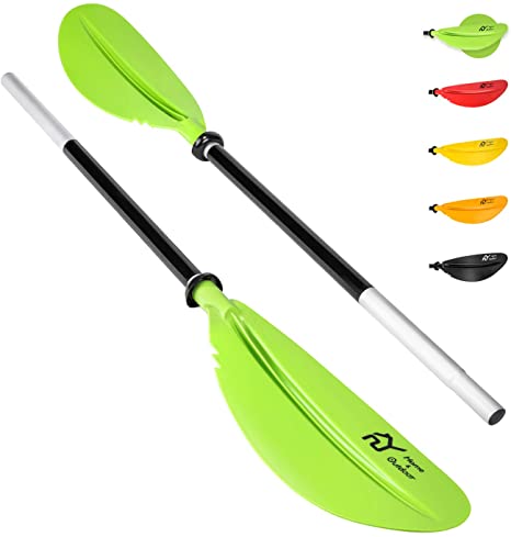 S.Y. Home&Outdoor S.Y. Kayak Paddle Aluminum Alloy Oars for Boat 87.5 Inches Heavy Duty Canoe Paddle Asymmetrical Lightweight Boating Oar
