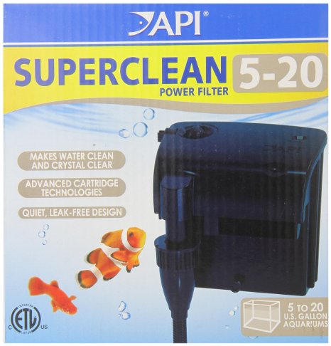API SuperClean Power Filter, Size 5 to 20
