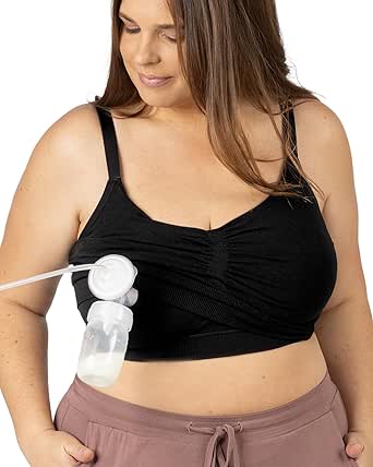 Kindred Bravely Sublime Bamboo Lounge & Sleep Pumping Bra | Hands-Free Pumping & Nursing Sleep Bra