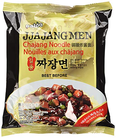 Paldo Jjajangmen Chajang Noodle Vegan No MSG 4-pack