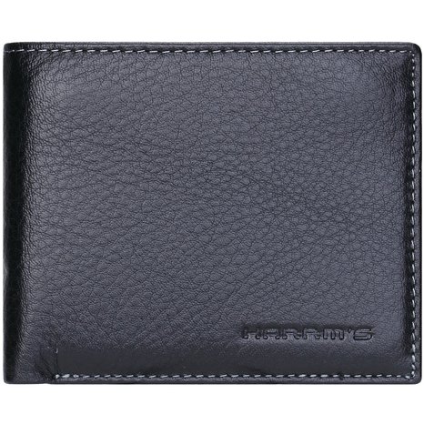 Harrm's Best Genuine Leather Bifold Wallets,Grain Design,Italian 100% Cowhide