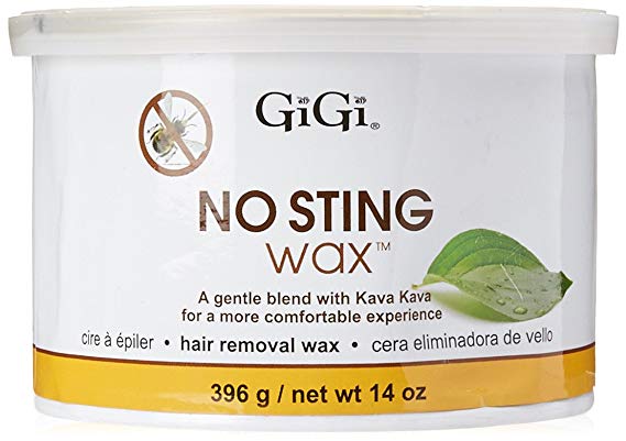 GIGI no sting hair removal wax with kava kava formula, 14 Ounce