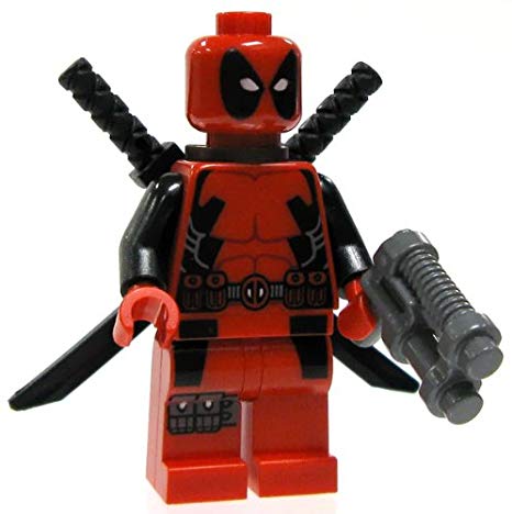 Lego Marvel Super Heroes Deadpool Minifigure