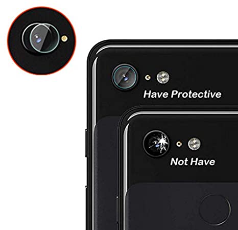 For Google Pixel 3 XL / XL3 Back Camera Lens Screen Protector Tempered Glass for Pixel XL 3 Rear Film Anti-Scratch [2pcs]