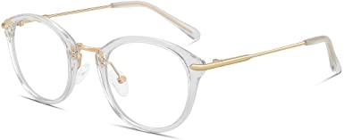 MEETSUN Blue Light Blocking Glasses Women for Small Face, Anti Eye Strain Headache,Computer Reading Glasses UV400 Lens