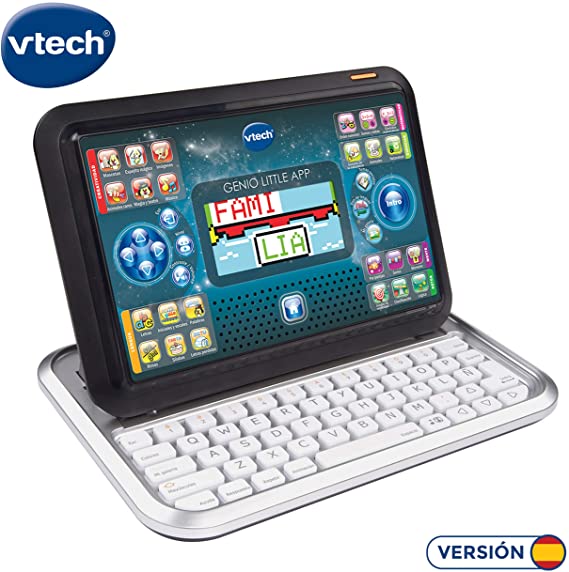 VTech – Genius Little App, Tablet Educational for Children, Pink (3480 – 155557) multicoloured