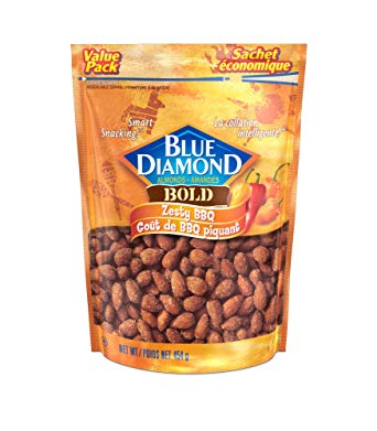 Blue Diamond Almonds BBQ Almonds, 454 Grams