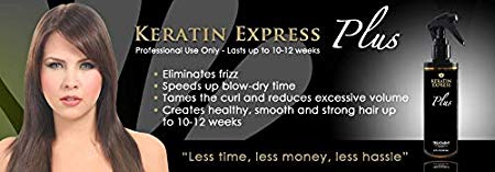Keratin Express Plus 4 FL oz Smoothing Treatment Professional Hair Treatment up to 12 weeks Do not use it on Pregnant Women, Children and Nursing.This product contains Formaldehyde