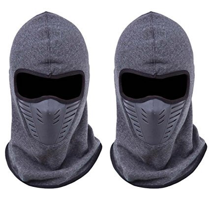 Balaclava Face Mask, Winter Fleece Windproof Ski Mask Full Headwear for Men and Women