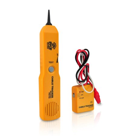 Pyle Home PHCT55 Telephone Wire Cable Tester for Testing Continuity with Sender And Receiver