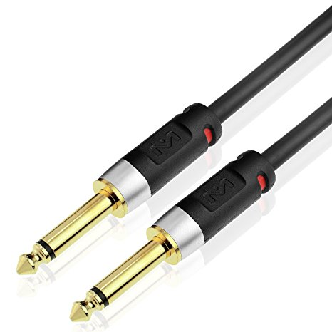 Mediabridge Ultra Series Guitar Instrument Cable (25 Feet) - 1/4 Inch to 1/4 Inch (Part# MC-14S-25 )