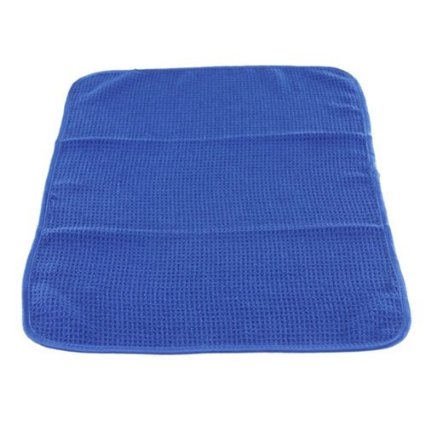 Chemical Guys MIC_708_1 Glass and Window Waffle Weave Towel, Blue (24 in. x 16 in.)