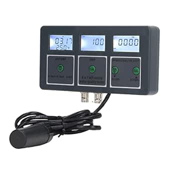 8 in 1 Aquarium Water Quality Tester Digital Meter with Online APP Monitoring for Hydroponics Laboratories