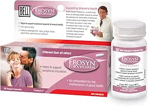 Bell Erosyn™ for Women |Developed to Support Emotional Aspects of Women's Sexual Health | One Capsule a Day | Made in Canada