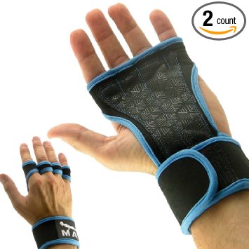 Cross Training Gloves with Wrist Support for WODs,Gym Workout,Weightlifting & Fitness-Silicone Padding, No Calluses-Suits Men & Women-Weight Lifting Gloves for a Strong Grip-by Mava
