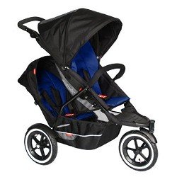 phil & teds explorer Baby Stroller & Double Kit - Blue