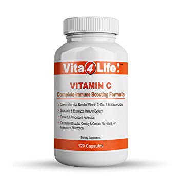 Vita4Life Vitamin C - Complete Immune Boosting Formula – 120 Count