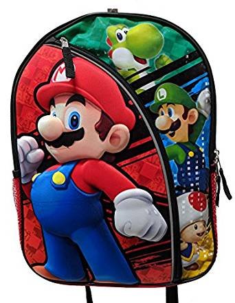 Nintendo Mario Friends 16" Molded Backpack