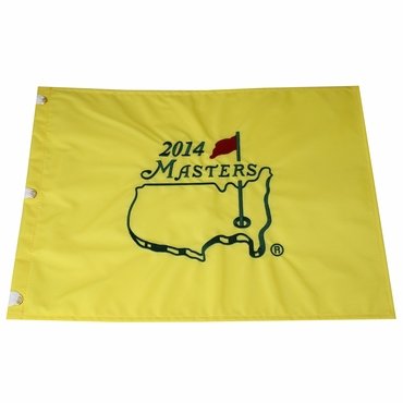 2014 Masters Golf Tournament Pin Flag