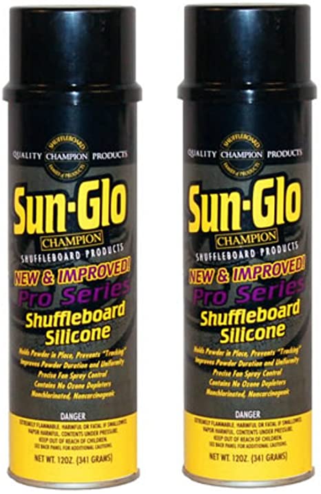 Sun-Glo Silicone Shuffleboard Spray (12 oz.)