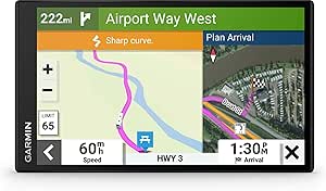 Garmin RV 795, Large, Easy-to-Read 7” GPS RV Navigator, Custom RV Routing, High-Resolution Birdseye Satellite Imagery, Directory of RV Parks and Services, Access Live Traffic and Weather (Renewed)