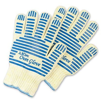 NEW CUTTING EDGE Silicone Oven Mitts - Can be used as Grilling Gloves- Baking Gloves - Cooking Gloves And BBQ Gloves - Standard Super grip - Extreme Heat Resistant - Best Buy Gift - SHORT