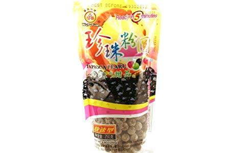 WuFuYuan - Tapioca Pearl Black 8.8 Oz / 250 G (Pack of 4)