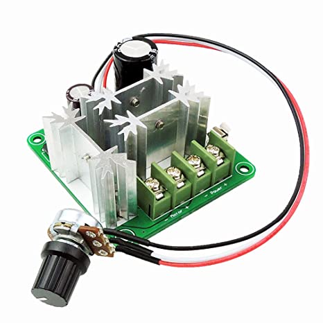 HiLetgo 6V-90V 15A DC Motor Speed Control 16KHZ PWM Controller Speed Regulator Module Board Support PLC Control